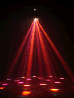 Disco light animation